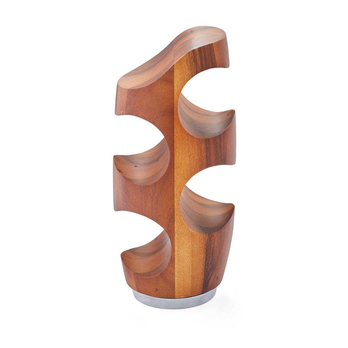 Nambe Vie Wine Rack 6